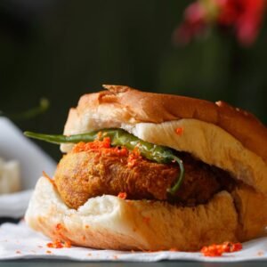 Vada Pav- (2 pcs)